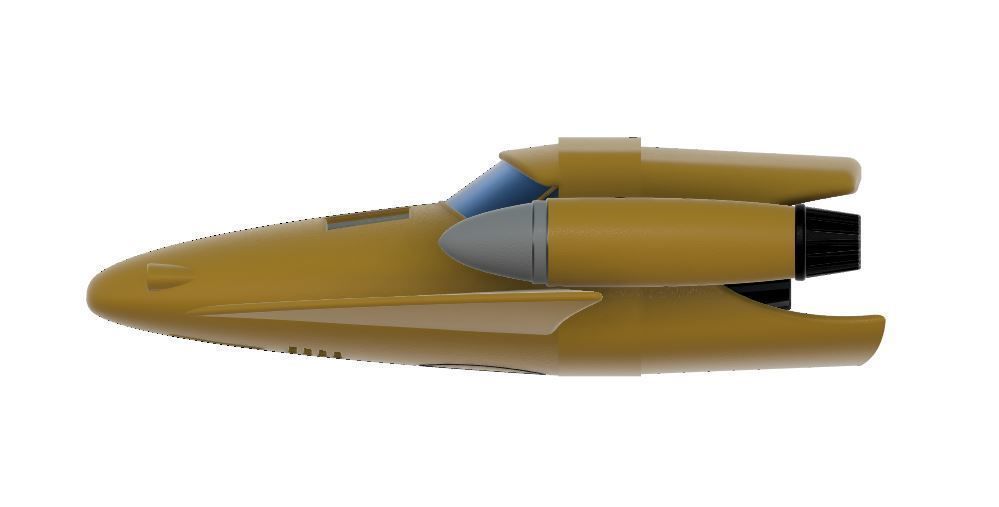 Getta robot Getter Bear Getter Machine Musashi 3D print model_5