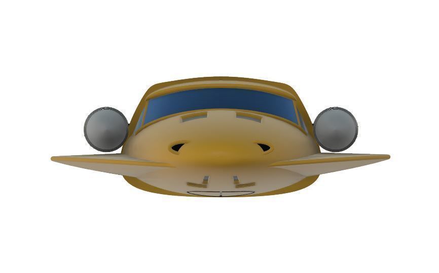 Getta robot Getter Bear Getter Machine Musashi 3D print model_2