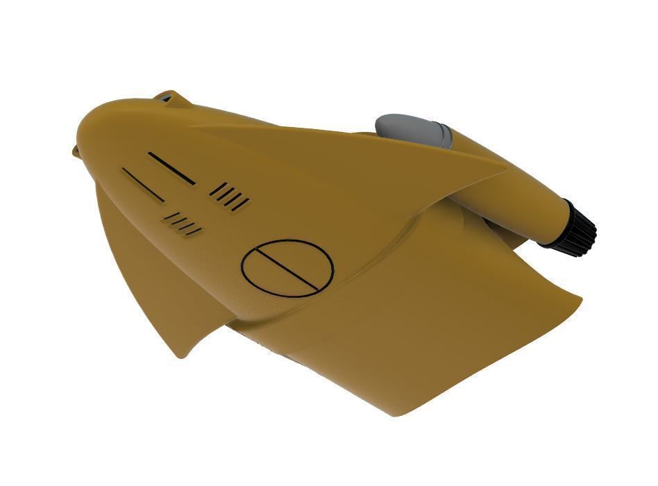 Getta robot Getter Bear Getter Machine Musashi 3D print model_1