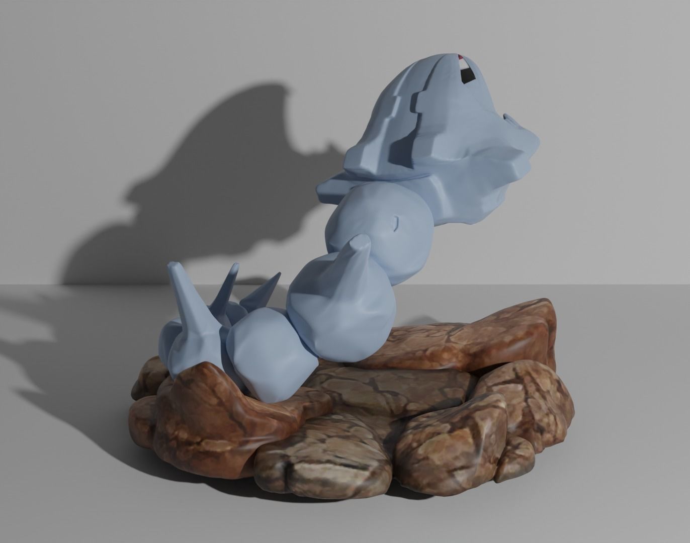Onyx Steelix and Mega-Steelix 3D print model 3D print model_7
