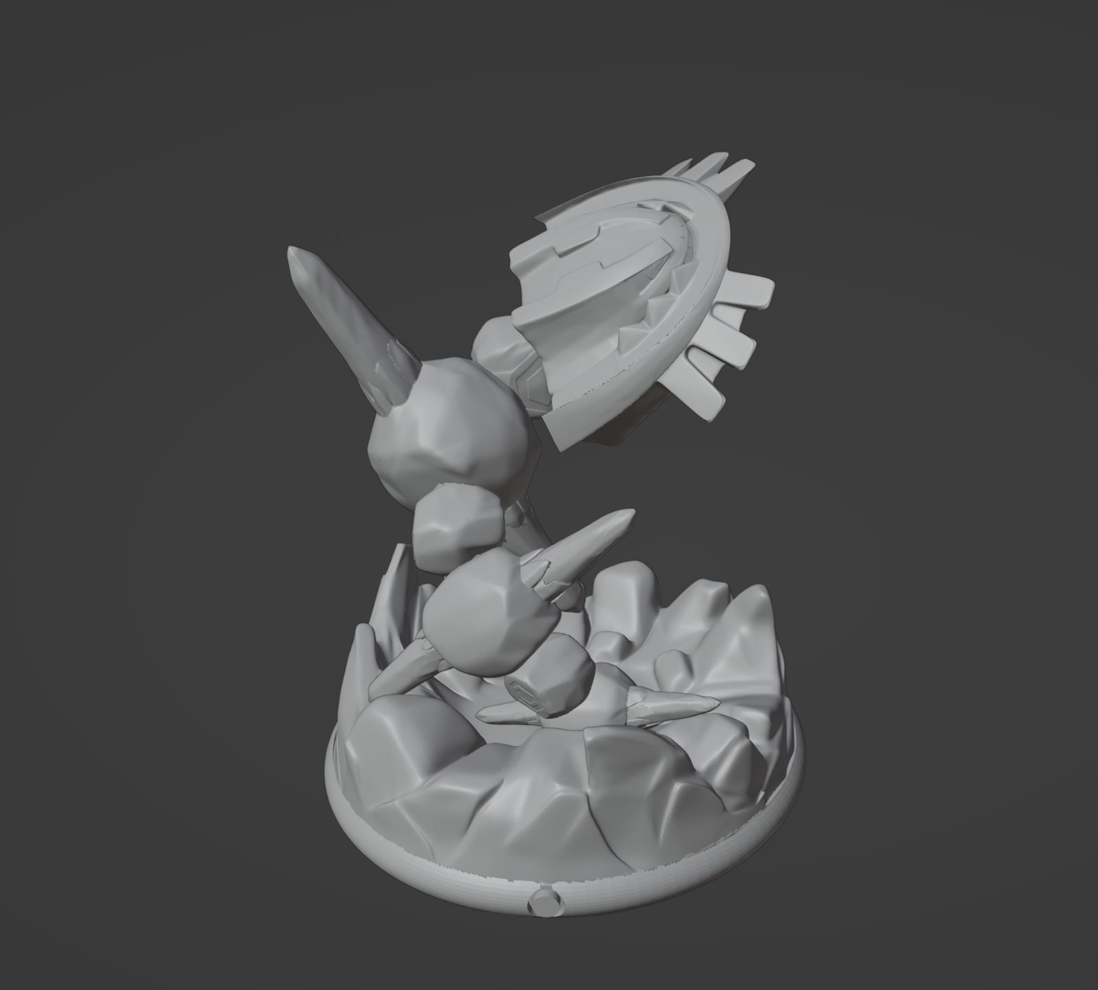 Onyx Steelix and Mega-Steelix 3D print model 3D print model_36