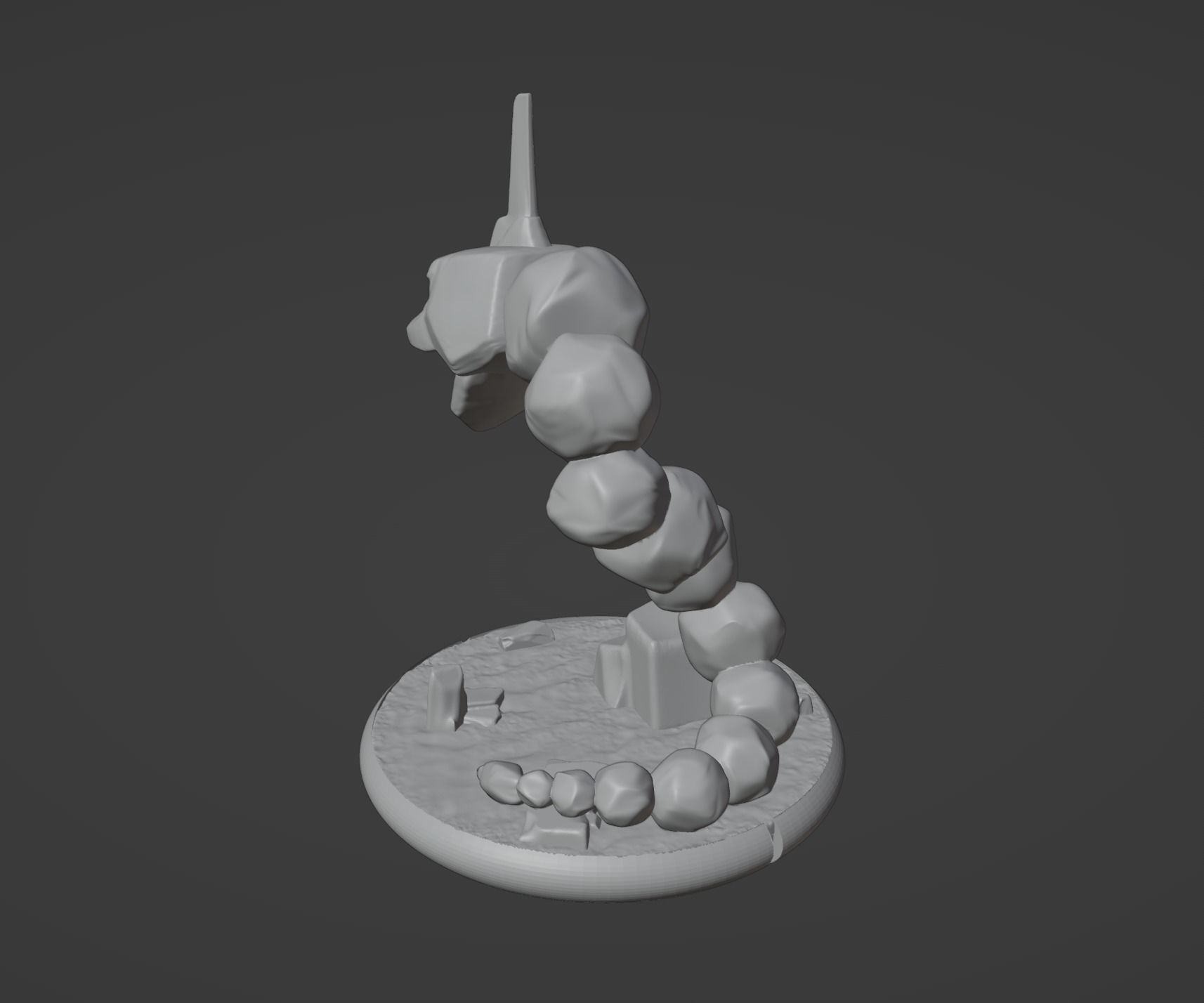 Onyx Steelix and Mega-Steelix 3D print model 3D print model_15