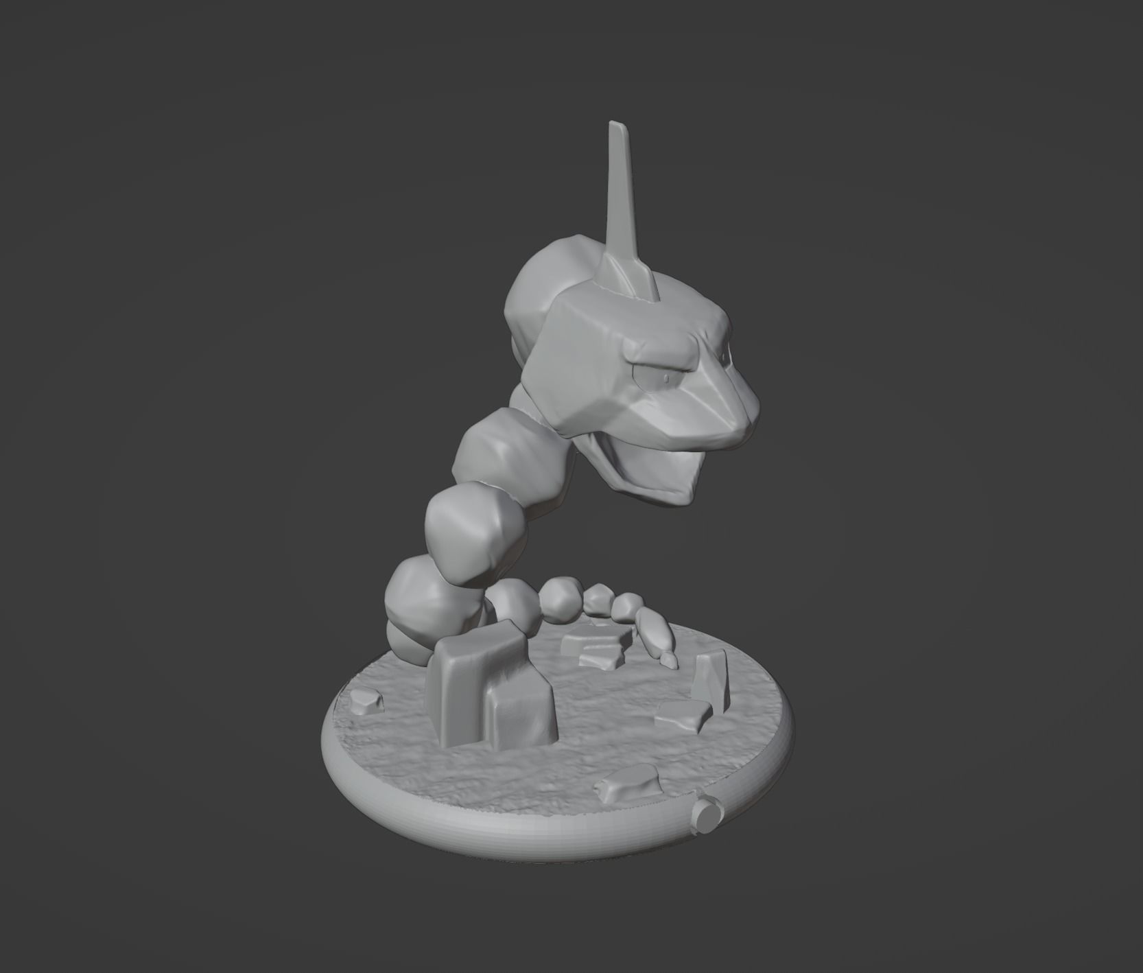 Onyx Steelix and Mega-Steelix 3D print model 3D print model_13