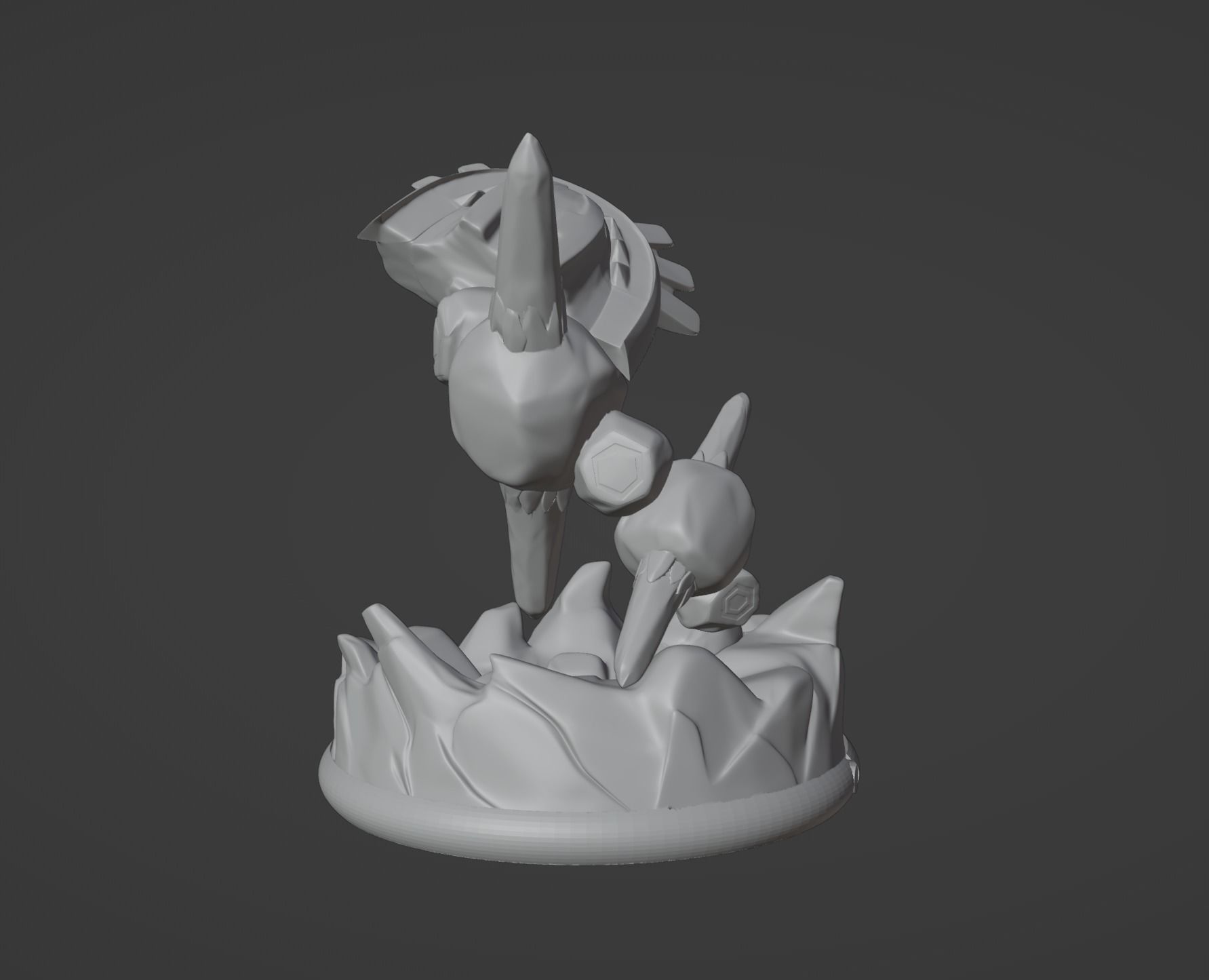 Onyx Steelix and Mega-Steelix 3D print model 3D print model_42