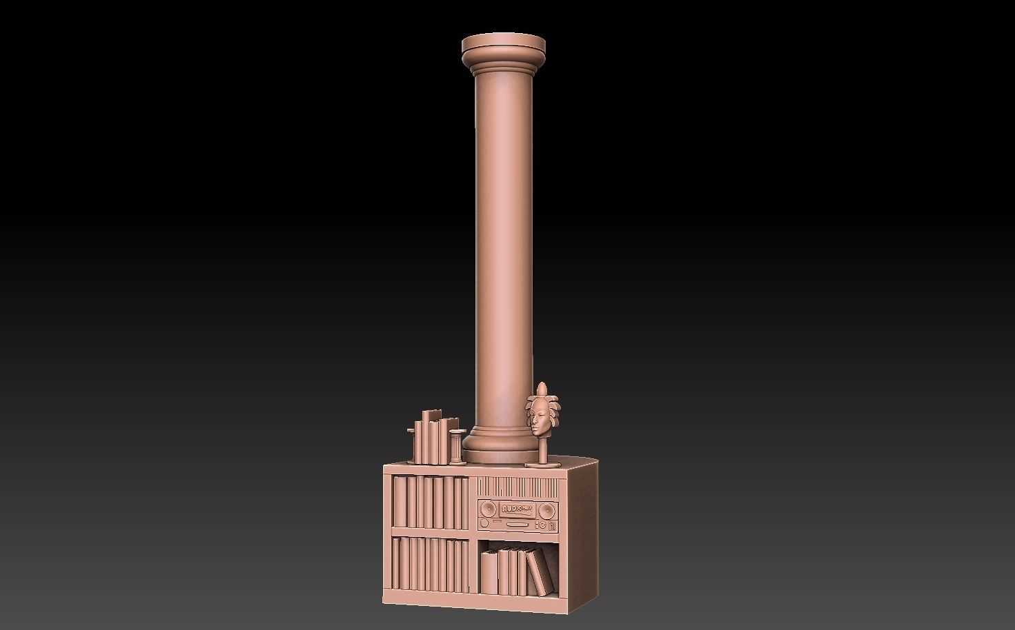 Sit Com Set 3D print model_20