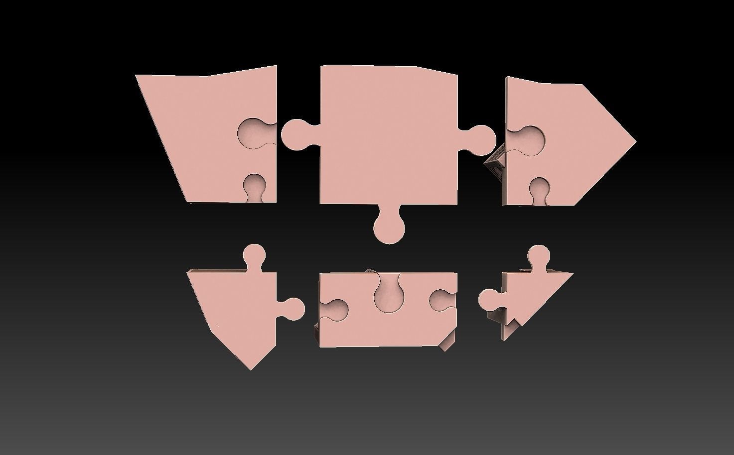 Sit Com Set 3D print model_3