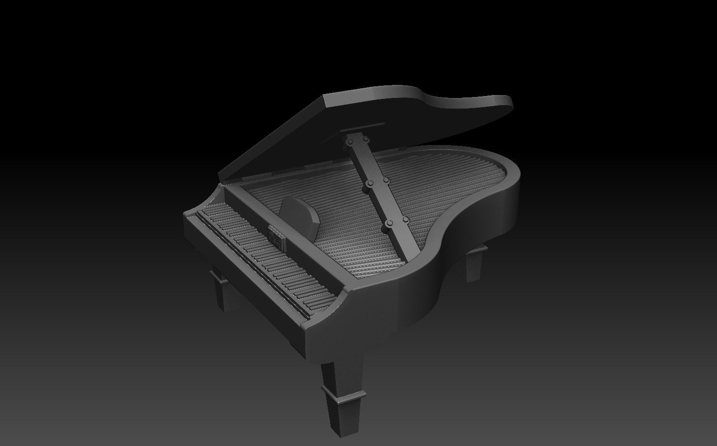 Sit Com Set 3D print model_31