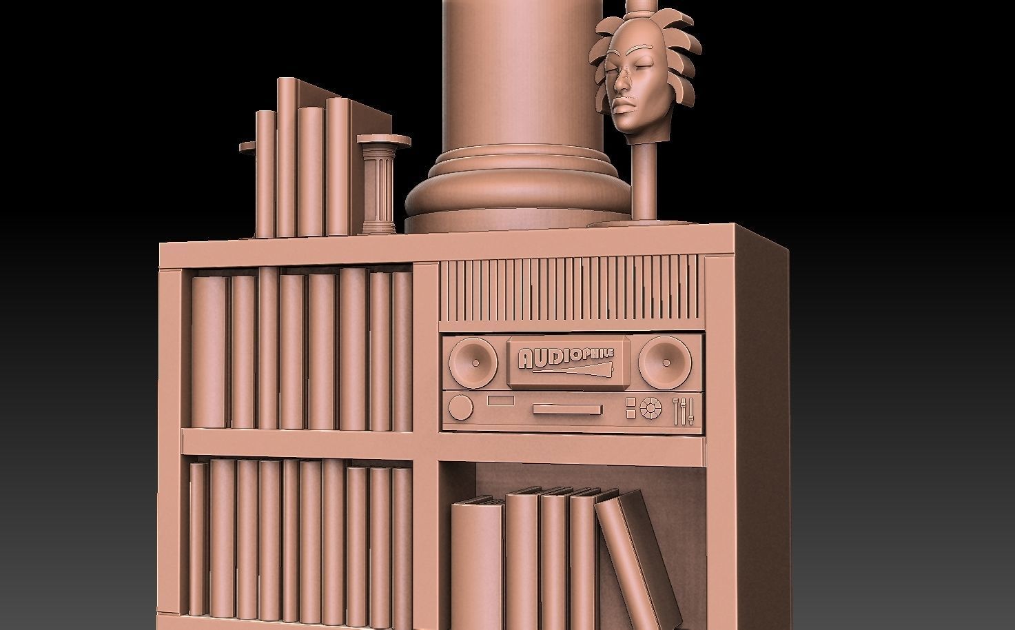 Sit Com Set 3D print model_22