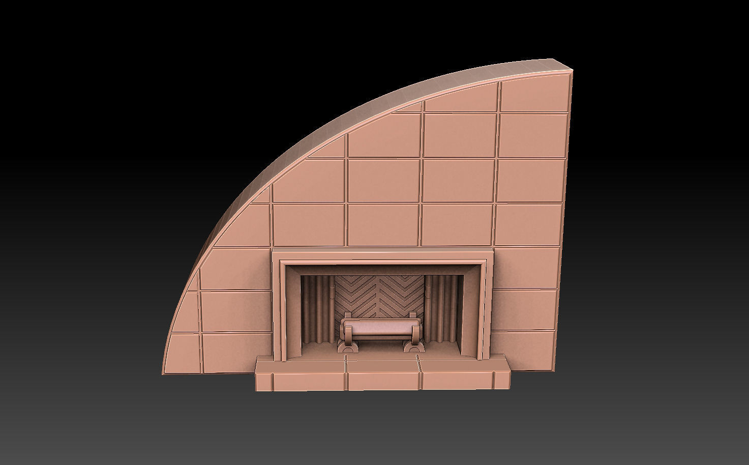 Sit Com Set 3D print model_19