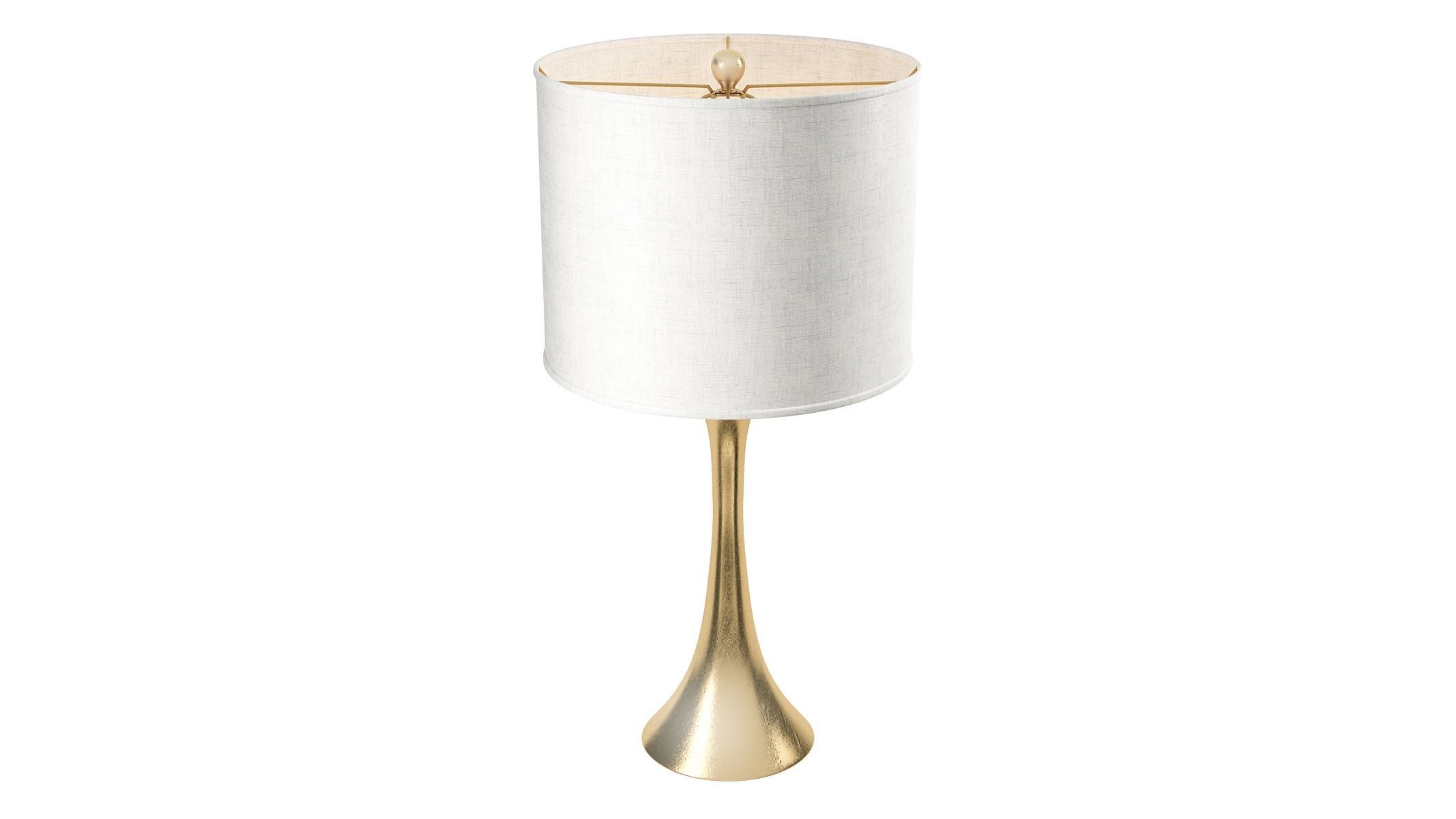 Adonis Metal Lamp Low-poly 3D model_2