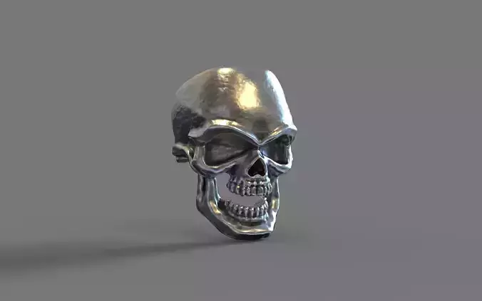 skull ring 3D model