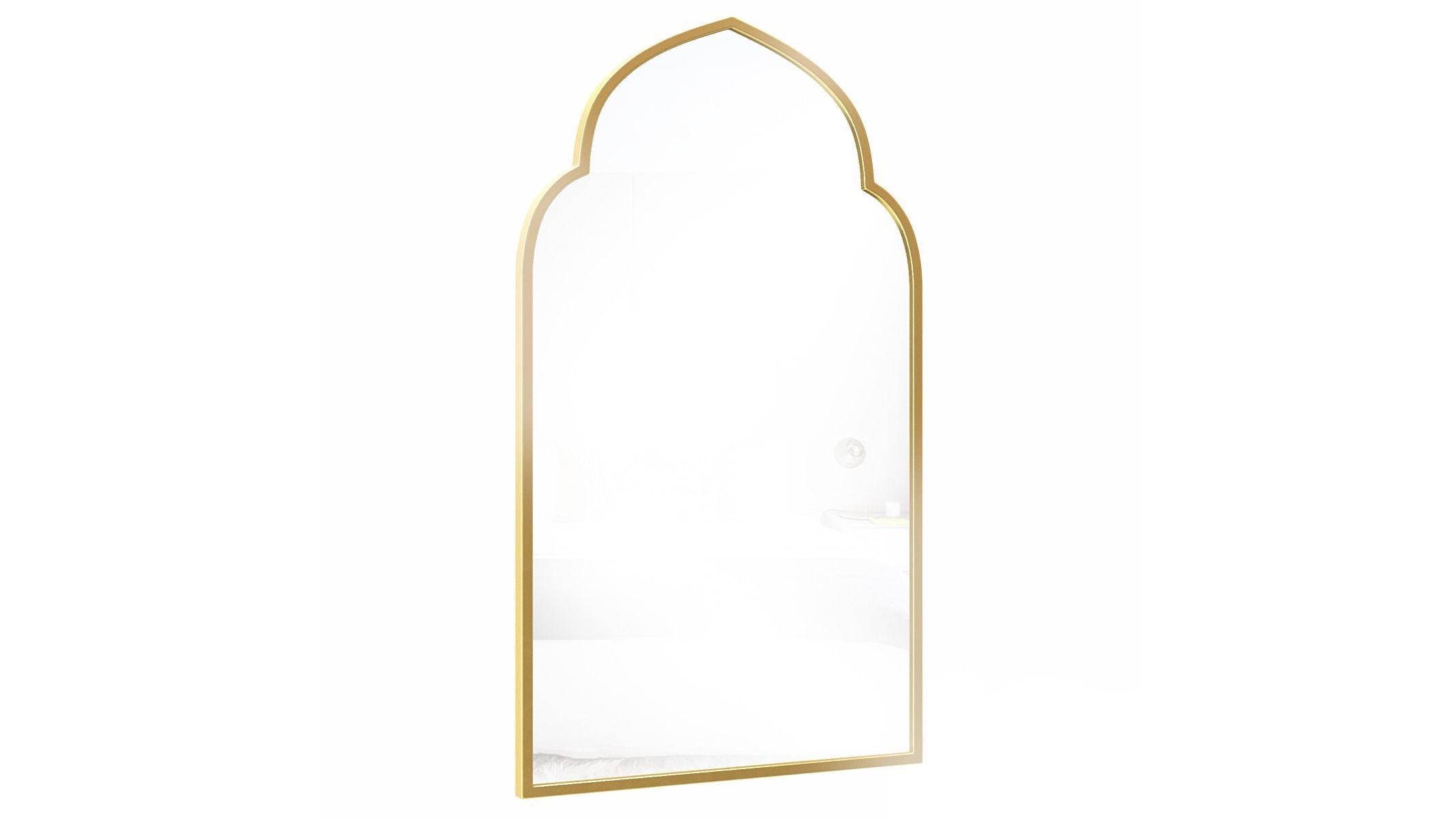 Amelia Modern - Contemporary Accent Mirror Low-poly 3D model_1