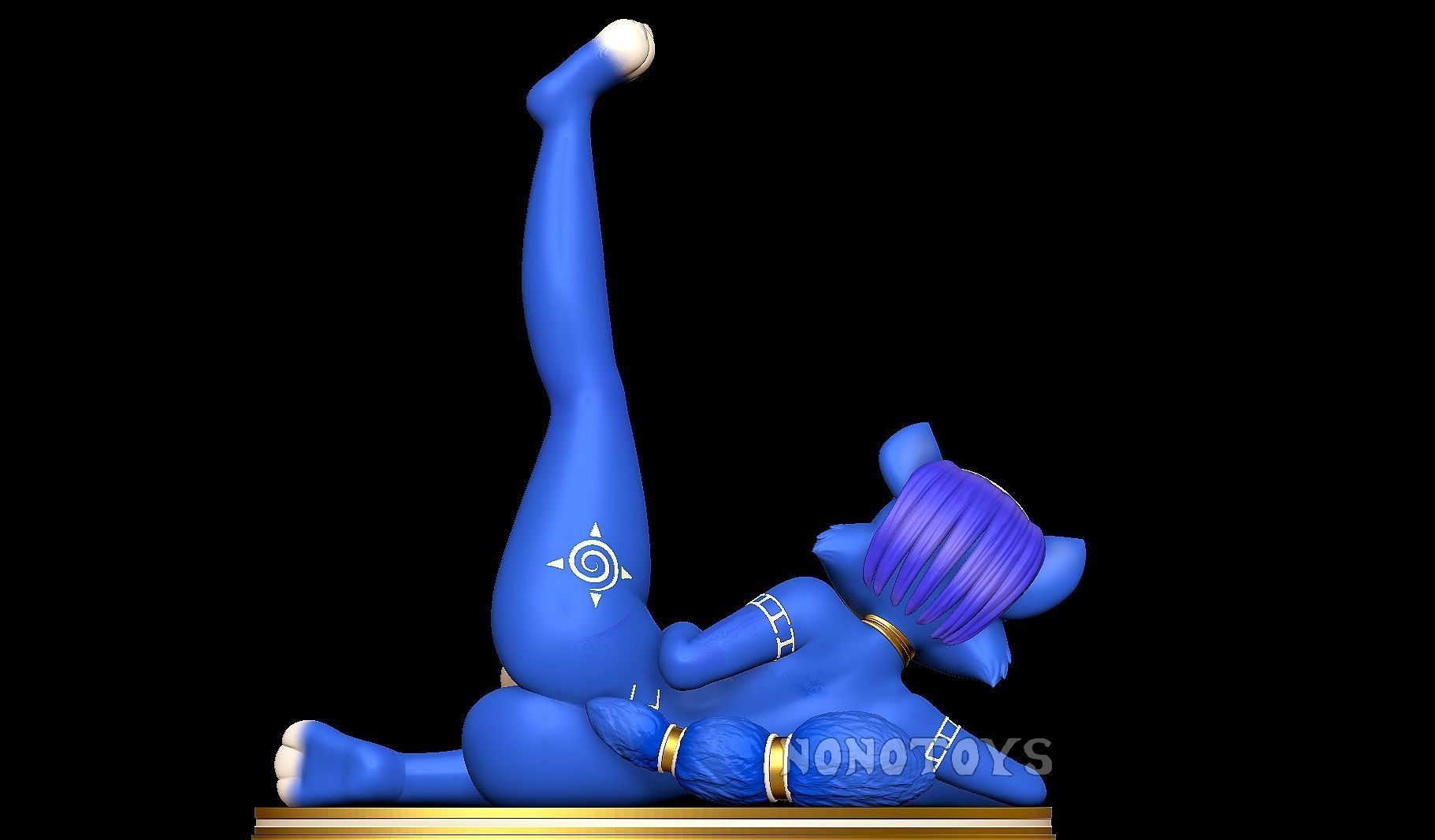 Futa Krystal NSFW 3D print model_4