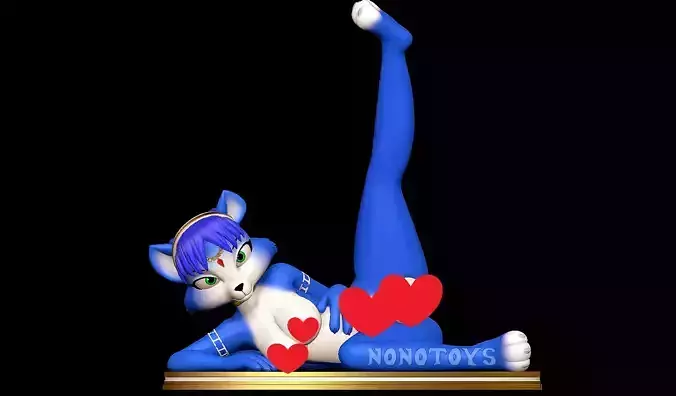 Futa Krystal NSFW 3D print model