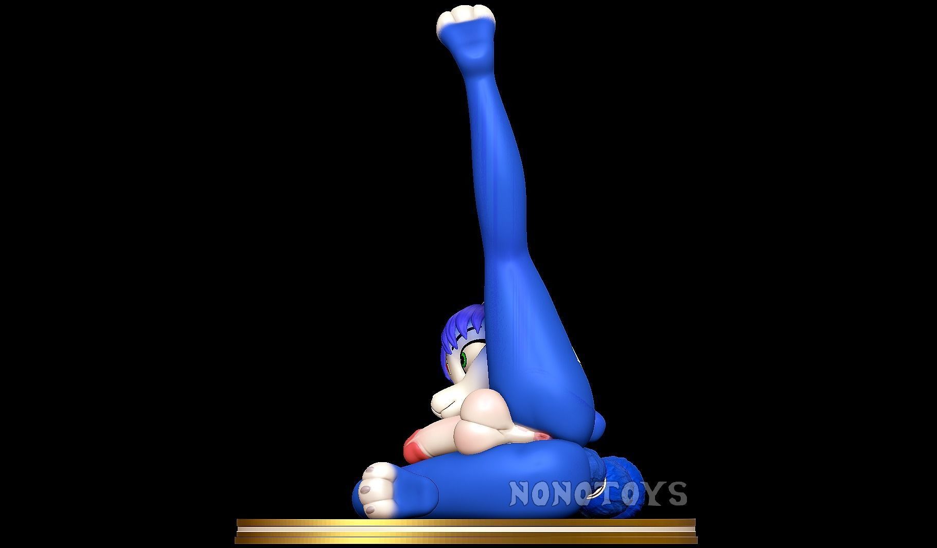 Futa Krystal NSFW 3D print model_3