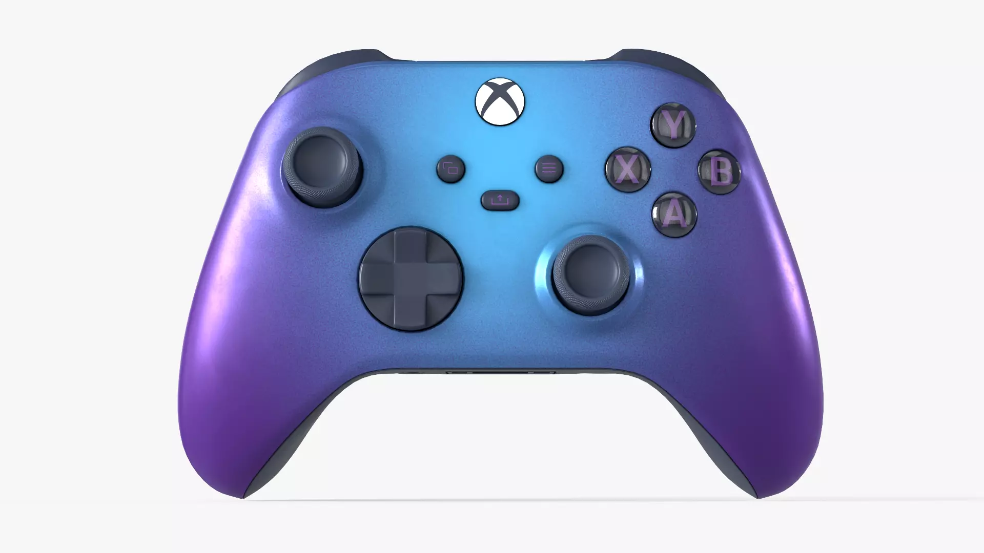 Xbox Controller Stellar Shift Low-poly 3D model_0