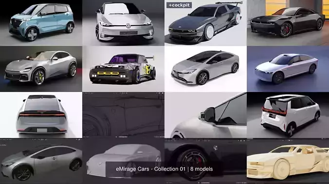 eMirage Cars - Collection 01 