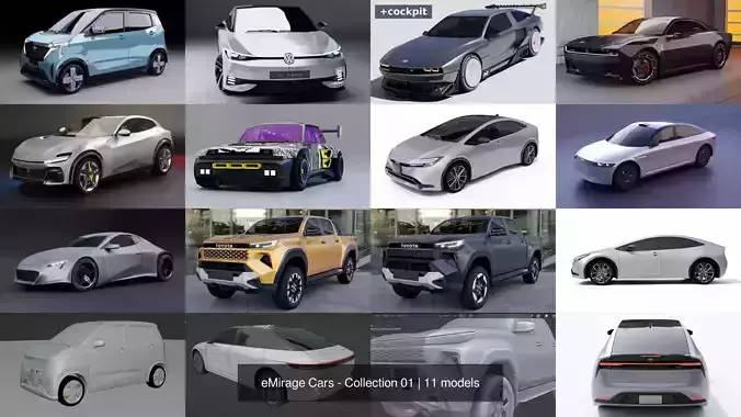 eMirage Cars - Collection 01