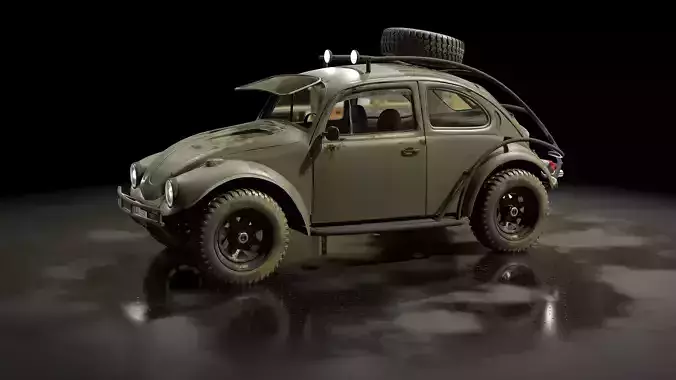 Off Road beetle 3D model