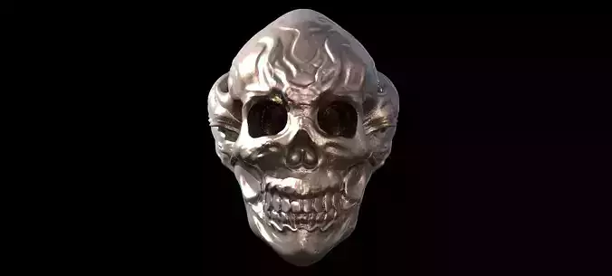 Alien Hybrid Scull 1