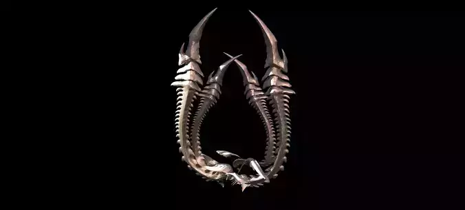 Alien Hybrid Spike 3D model