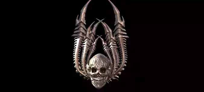 Alien Hybrid Scull 6 
