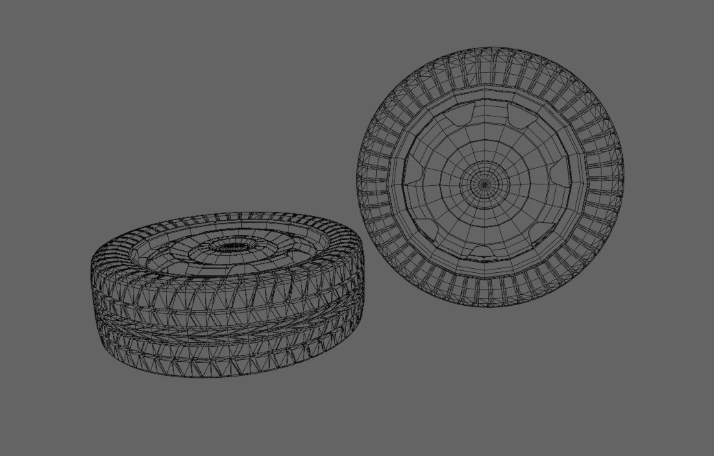 VW Rims 3D Model Free 3D model_2