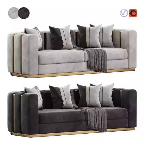 Tesla Sofa by Evgor Luxury