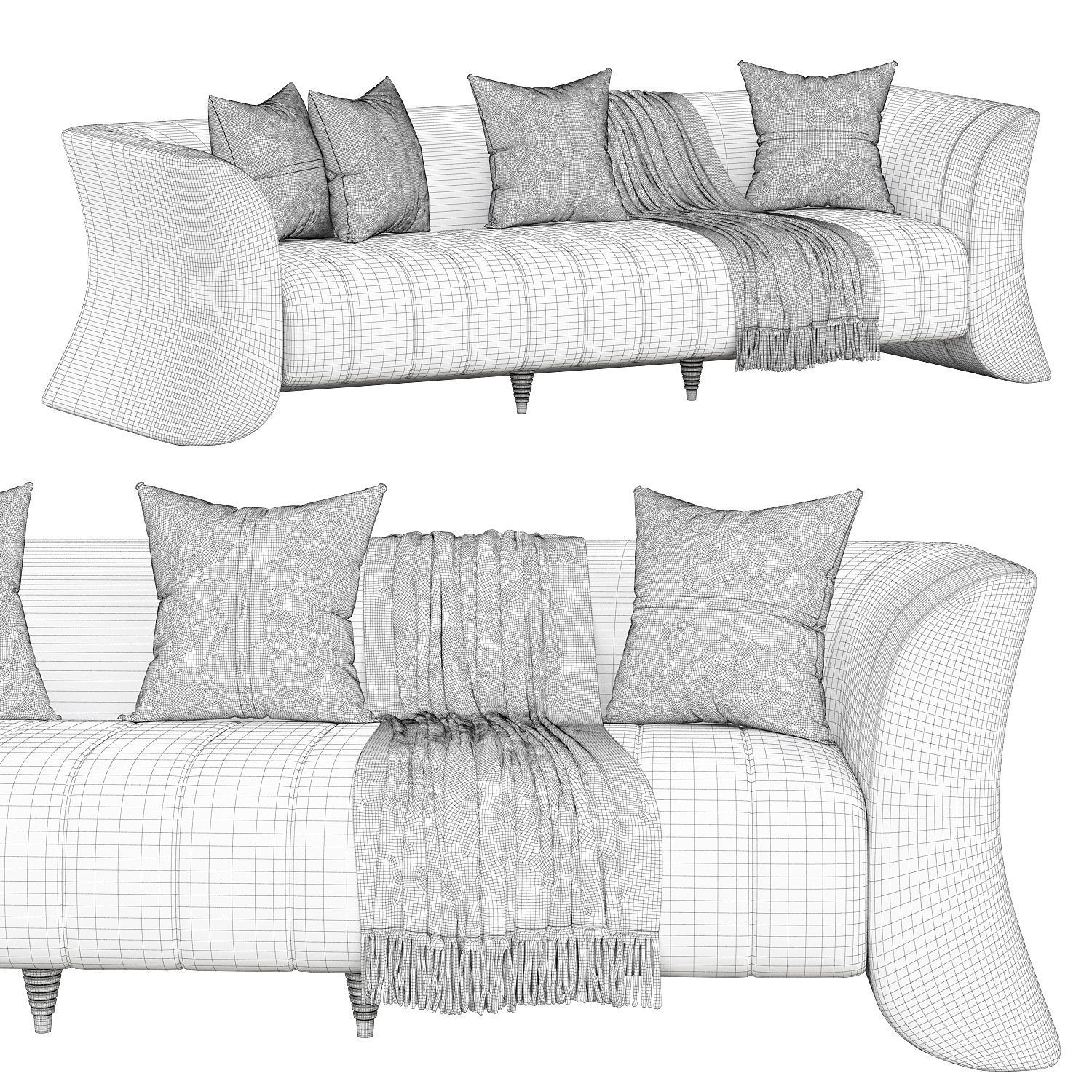 Quintus Sofa by Zebrano Casa 3D model_2