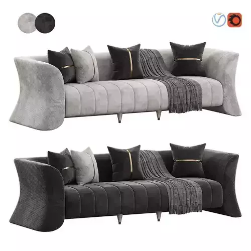 Quintus Sofa by Zebrano Casa