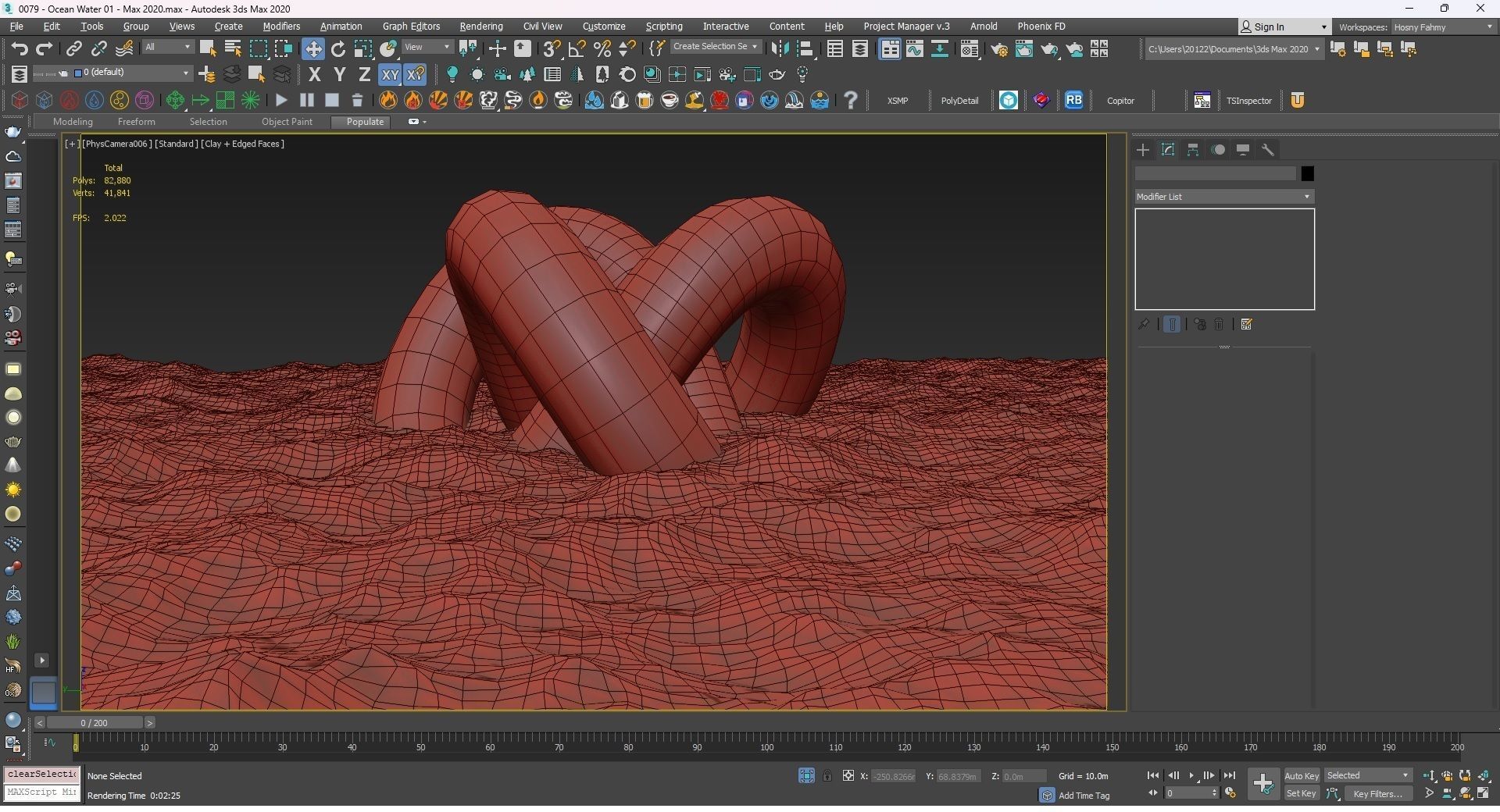 0079 - Ocean Water 01 - Animated  3D model_22