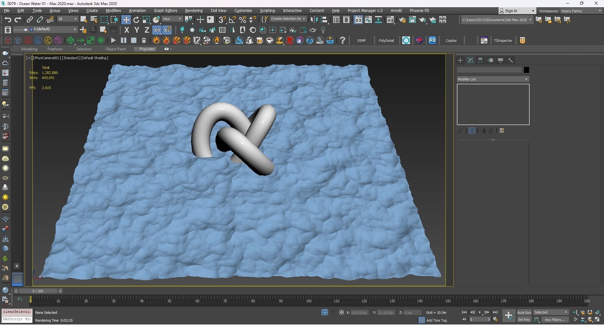 0079 - Ocean Water 01 - Animated  3D model_18