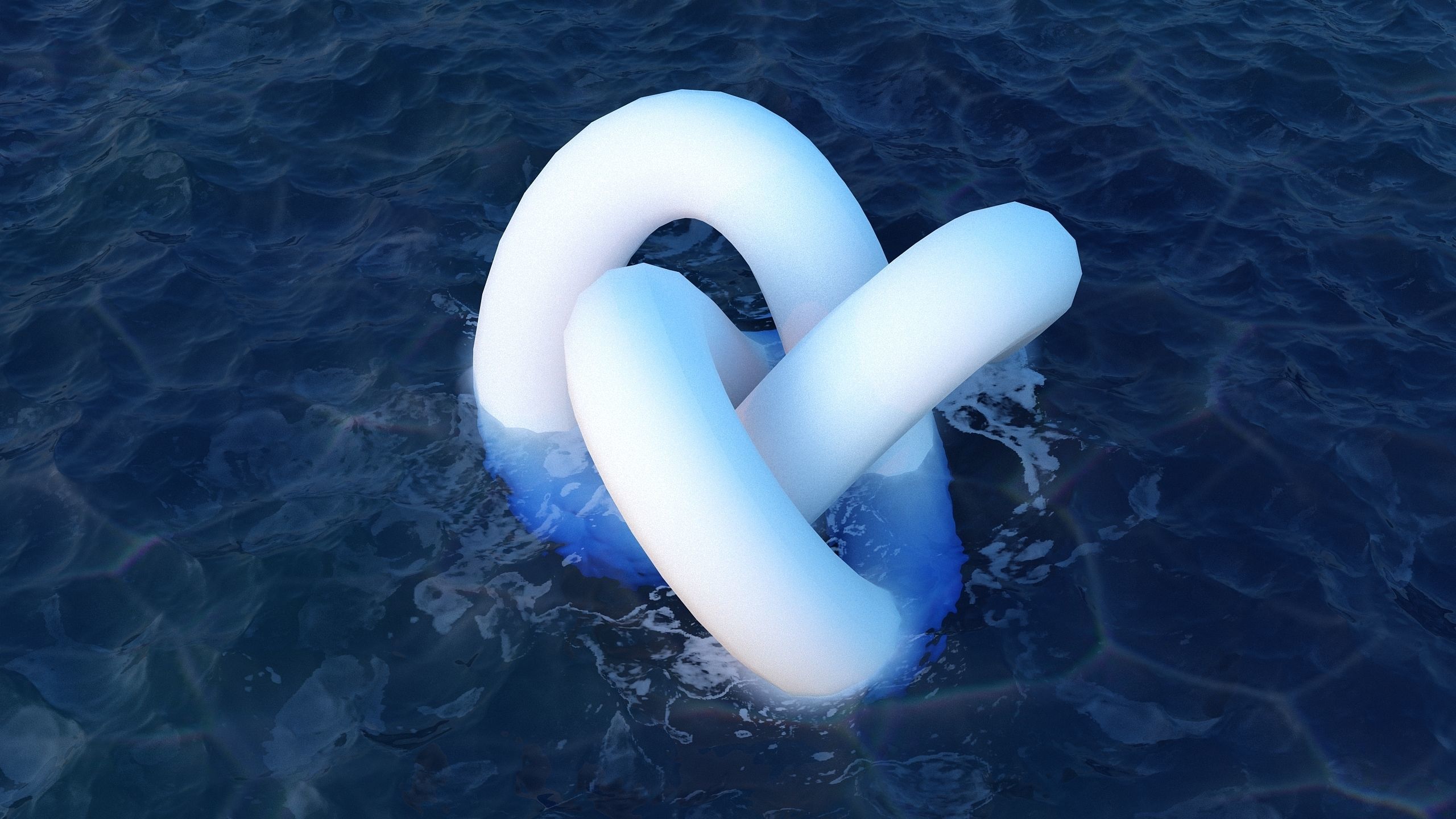0079 - Ocean Water 01 - Animated  3D model_7