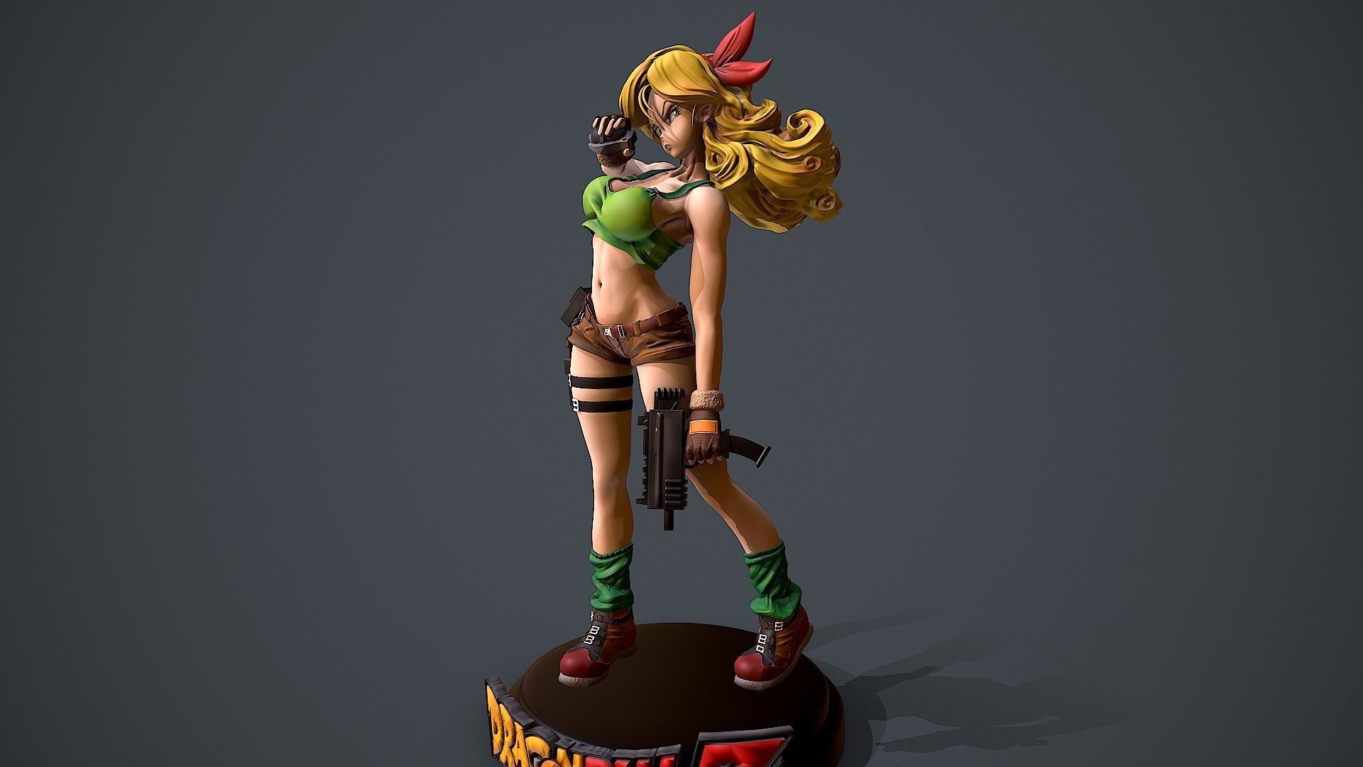 Lunch Dragon Ball Z 3D print model_1