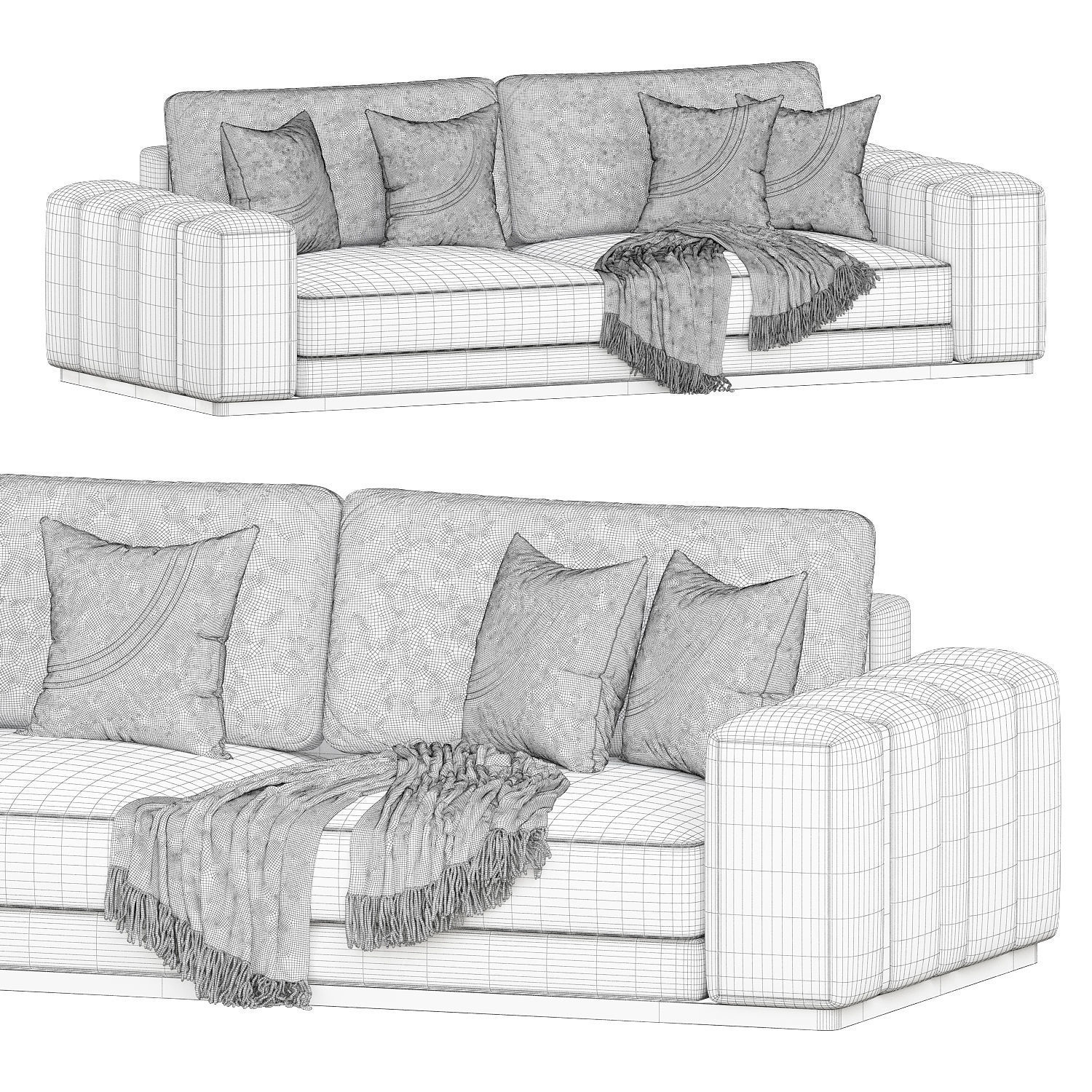 Charisma Sofa by Giorgio Collection 3D model_2