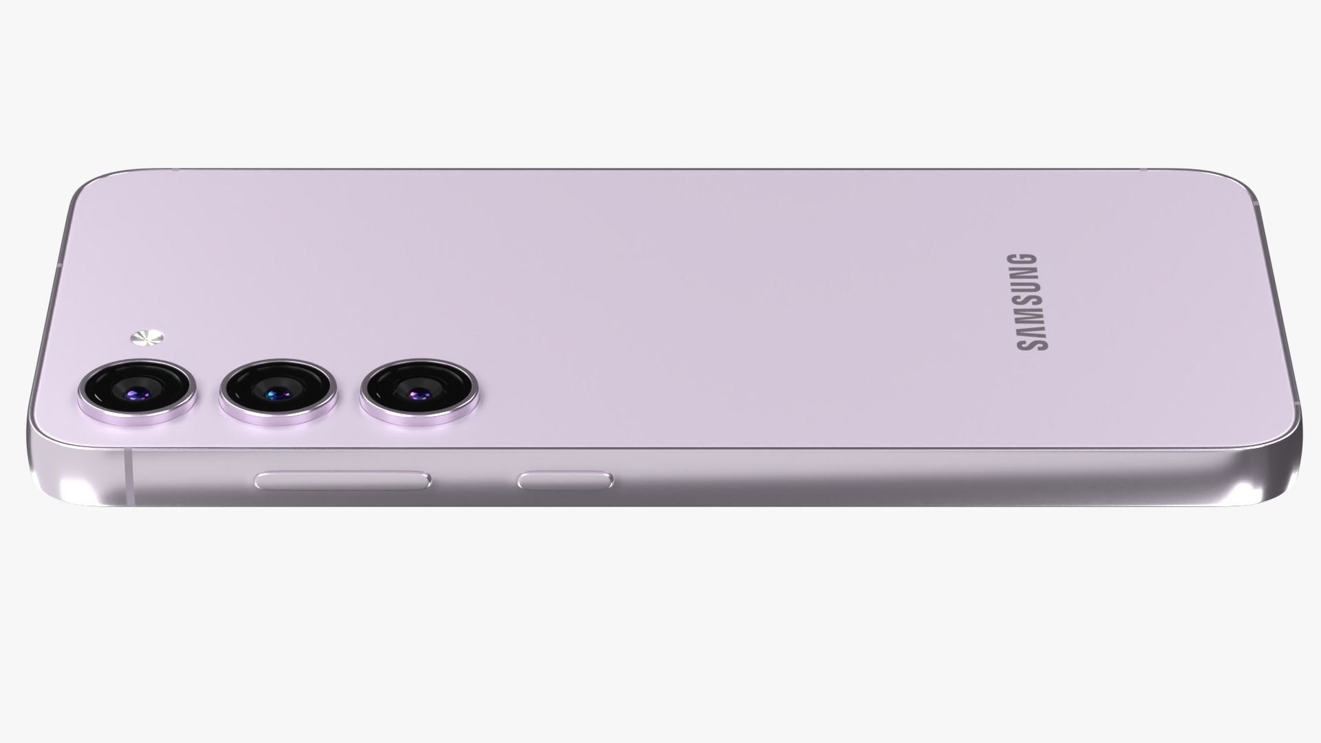 Samsung Galaxy S23 Lavender Low-poly 3D model_4