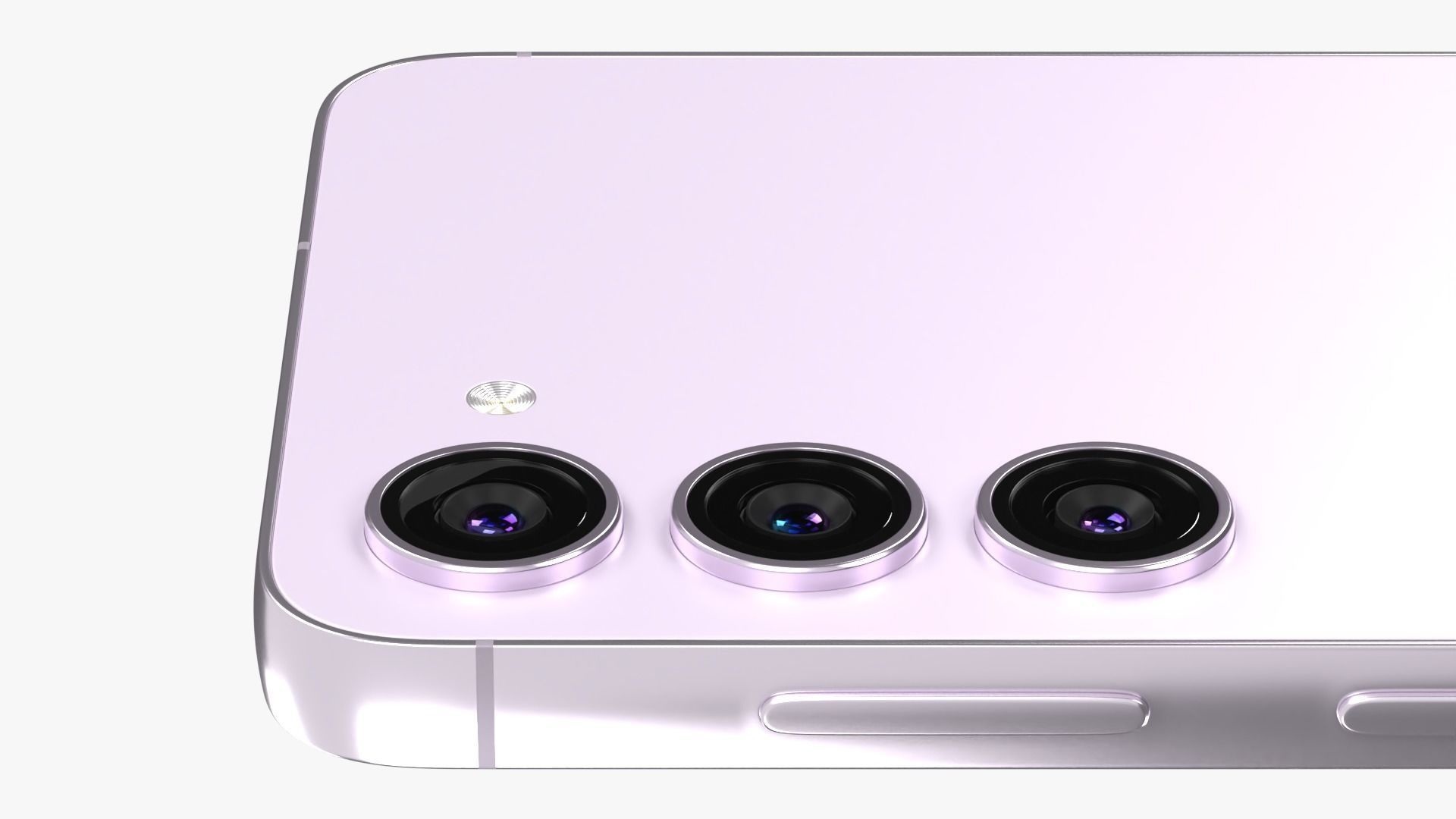 Samsung Galaxy S23 Lavender Low-poly 3D model_5