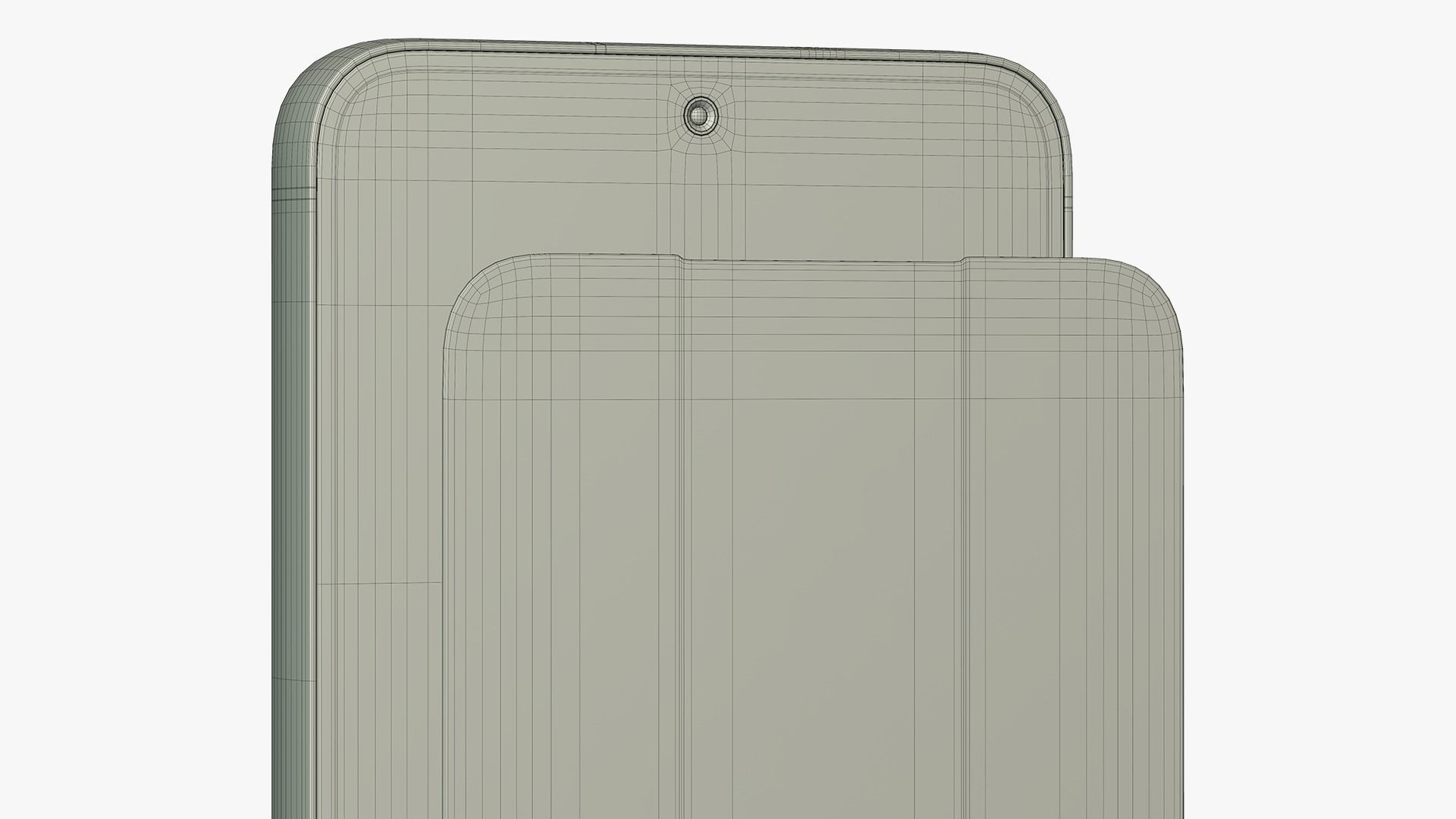 Samsung Galaxy S23 Lavender Low-poly 3D model_14