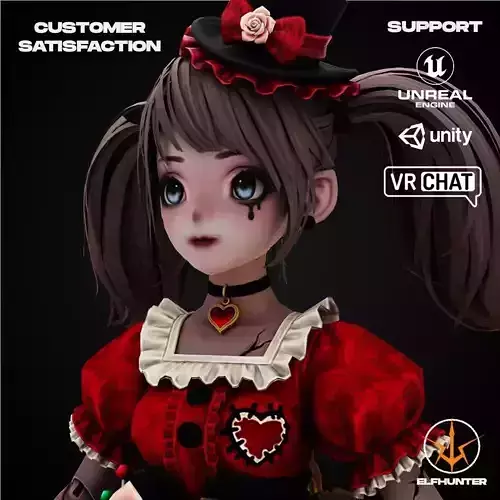 EXCLUSIVE ELF HUNTER EDITION RIGGED CHARACTER DWARF PUPPET