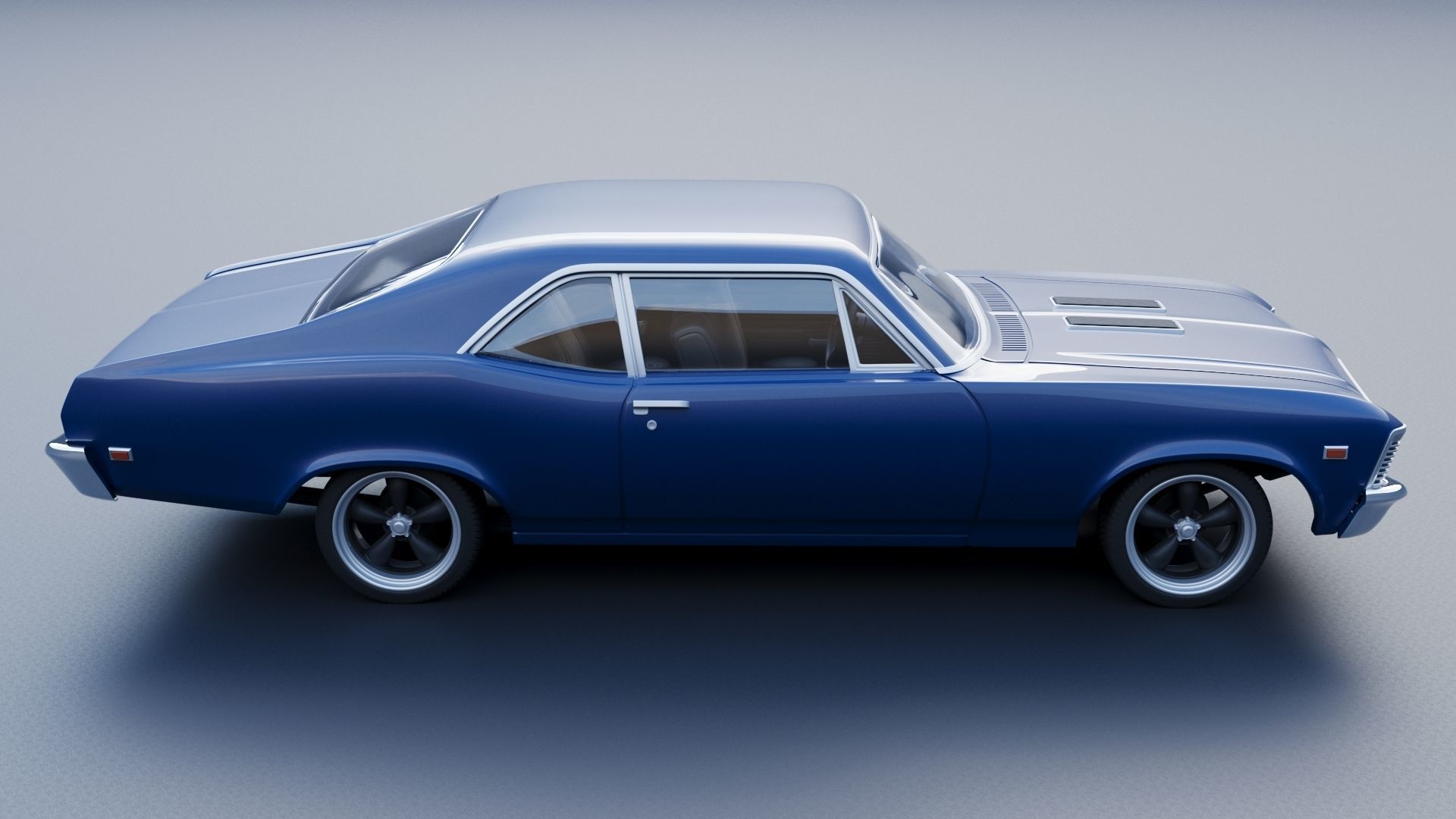 Chevrolet Nova SS 1969 3D print model_7