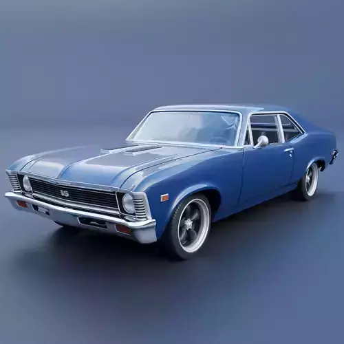Chevrolet Nova SS 1969  3D print model
