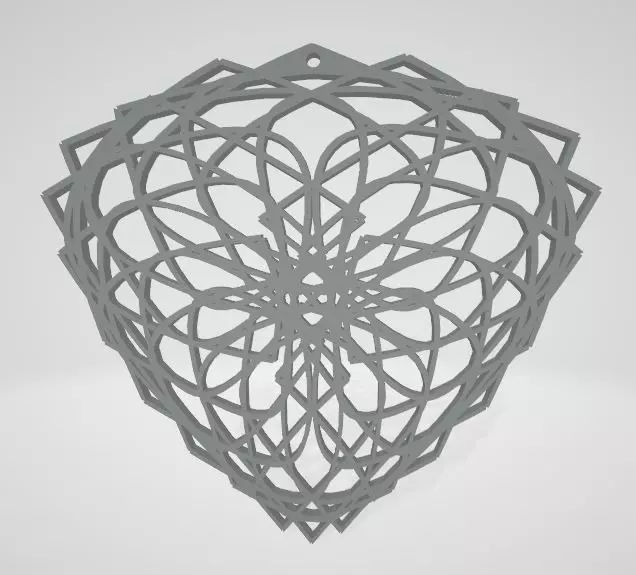 Pendant 01 3D print model_0