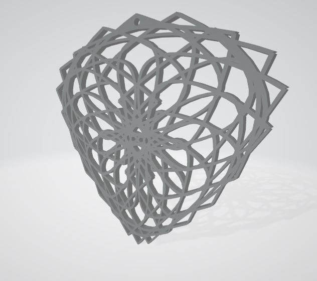 Pendant 01 3D print model_1