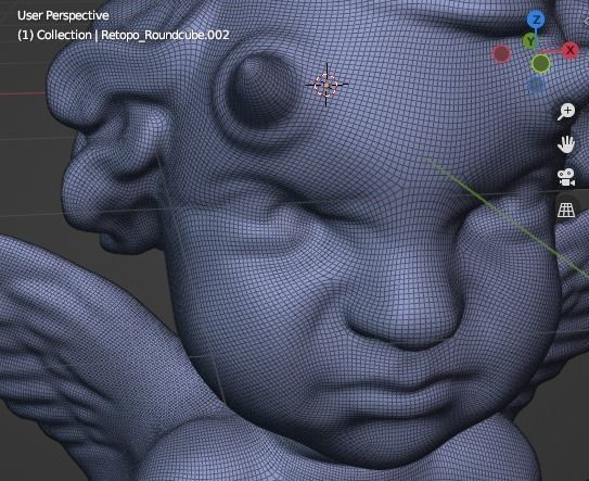 Cheeky Cherub with Horns 3D print model_12