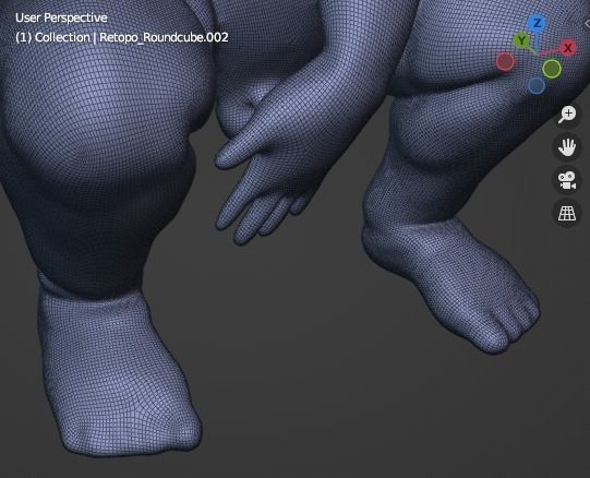 Cheeky Cherub with Horns 3D print model_14