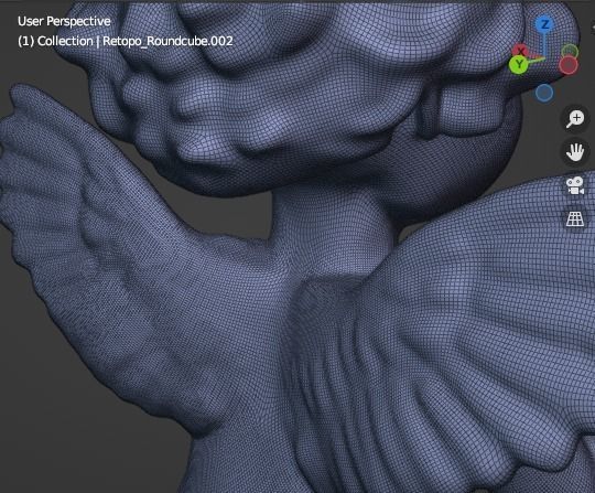 Cheeky Cherub with Horns 3D print model_13