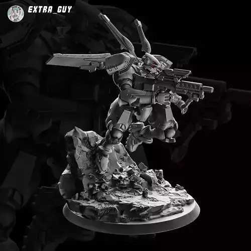 Killer Bunny Robot 75mm