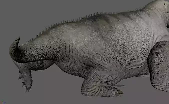  Komodo dragon 3D model