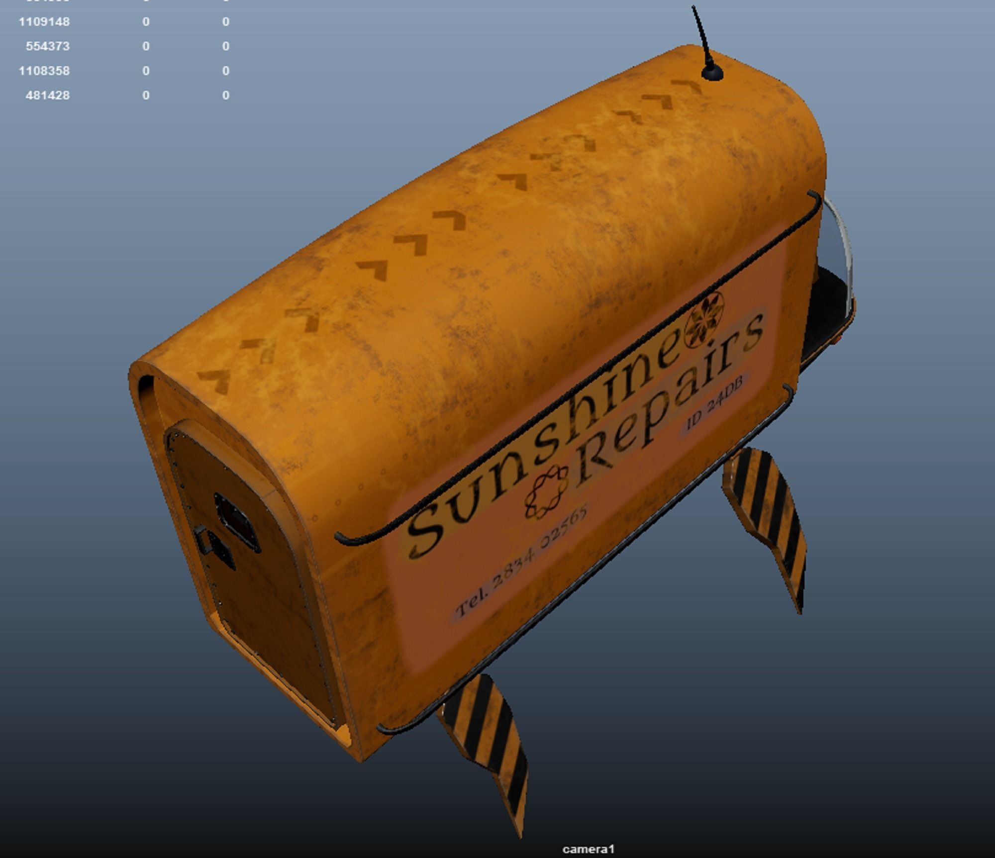 Efficient Logistics Warrior - The Container Truck 3D model_8