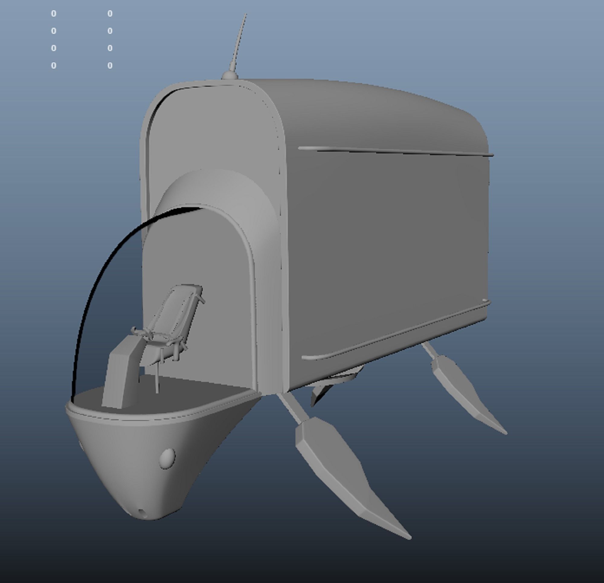 Efficient Logistics Warrior - The Container Truck 3D model_10